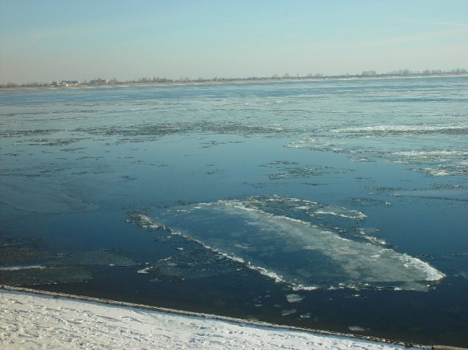 Двина должна замёрзнуть в конце ноября
