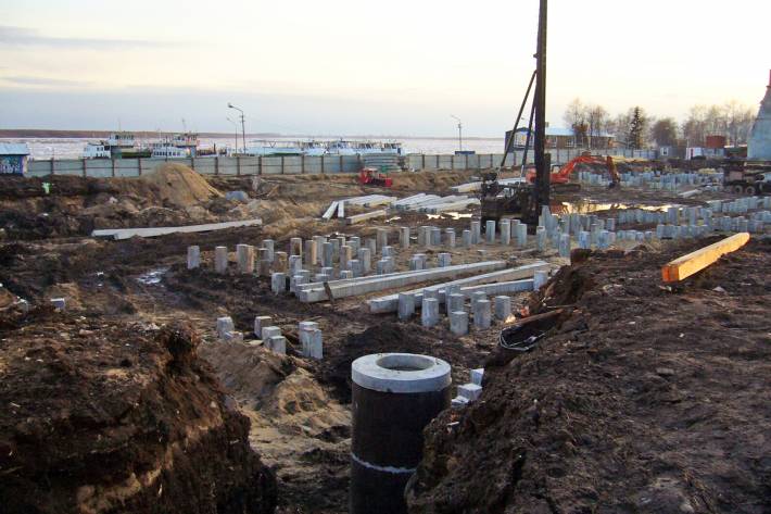 Архангельск строится...